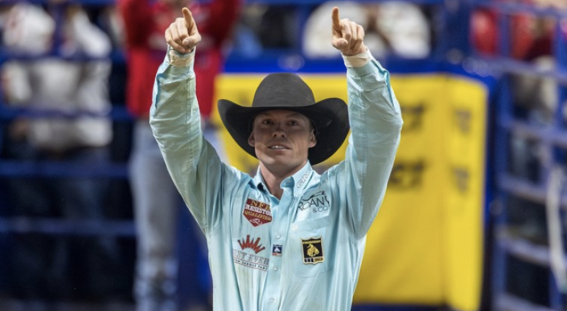 Tucker Allen Wins Again, Moves to No. 1 in Steer Wrestling