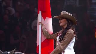 The 2024 #WranglerNFR Round 8 Canada National Anthem - Lynnae Meyers