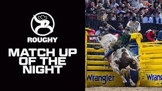 The 2024 #WranglerNFR Round 8 Roughy Match Up of the Night