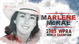 NFR Champions - Marlene McRea